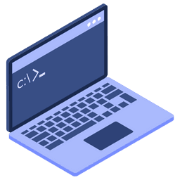 Laptop CMD icon